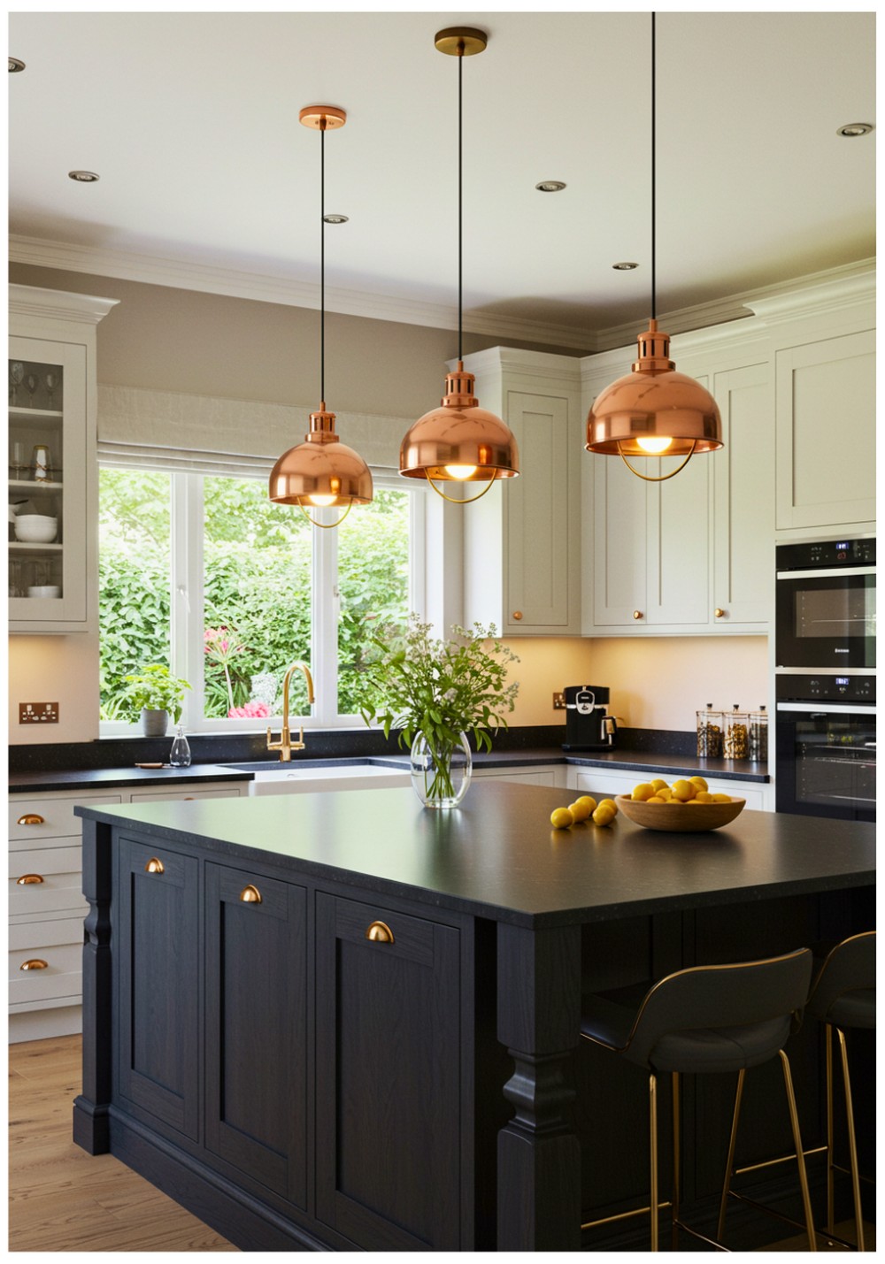 Mixed Metal Pendant Fixtures