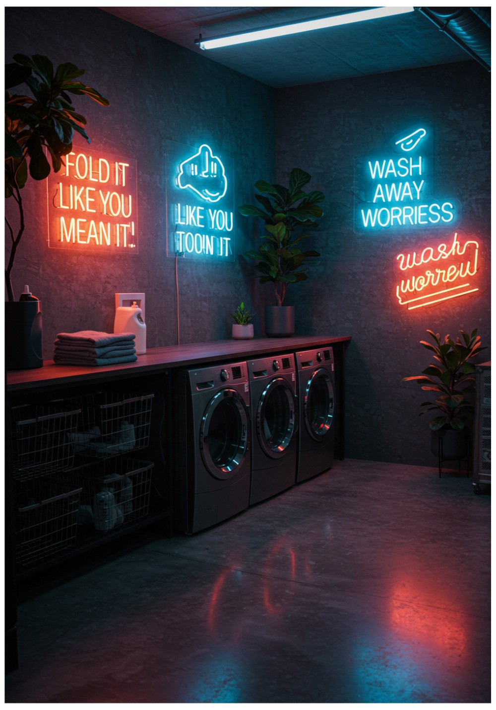 Neon Signs and Urban Vibes