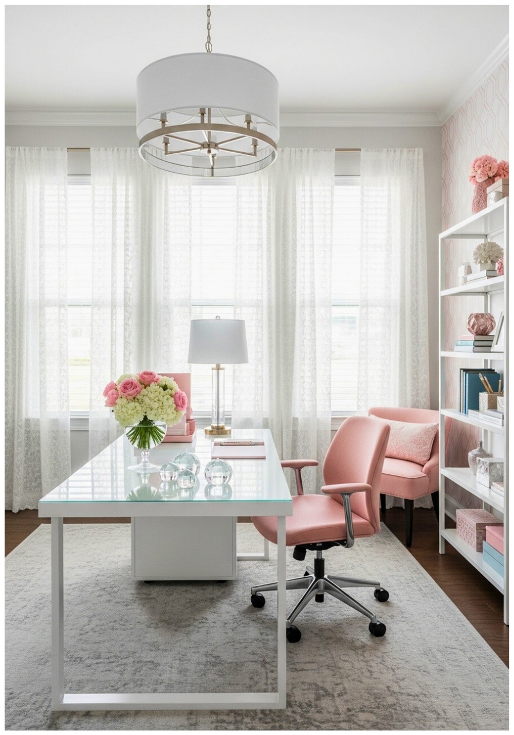 Romantic Minimalism Clean Lines With Delicate Touches