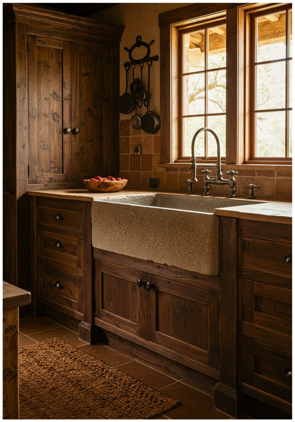 Rustic Bronze Kitchen