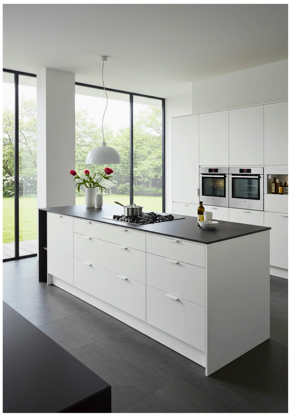 Sleek Handleless Cabinet Designs