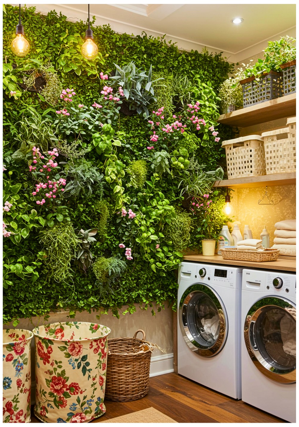 The Secret Garden Living Walls and Natural Elements