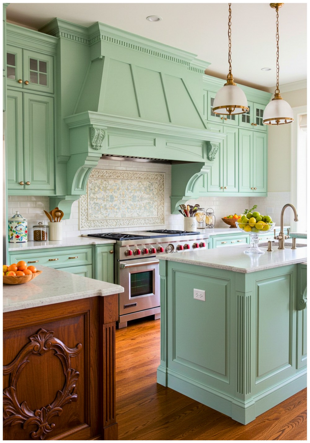 15 Eye-Catching Mint Kitchen Ideas to Refresh Your Interiors - The Newlywed