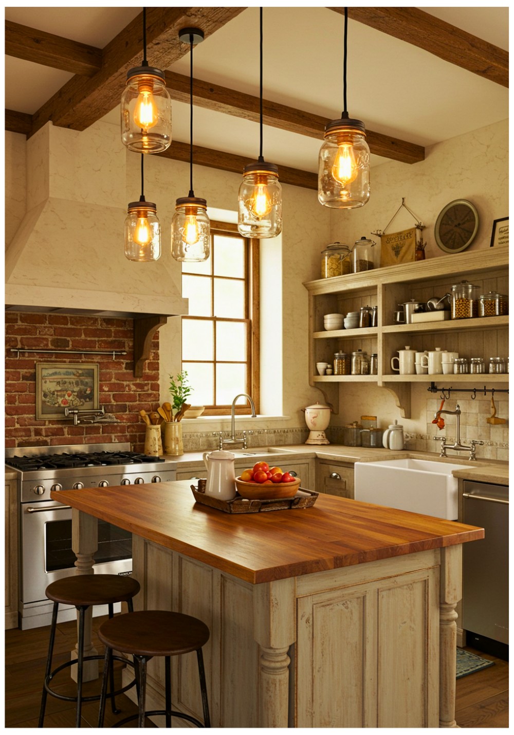Vintage Mason Jar Lighting