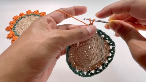 Crochet Beautiful Tea Coaster Pattern 6