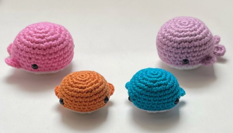Cute Crochet Whale Amigurumi Pattern 8
