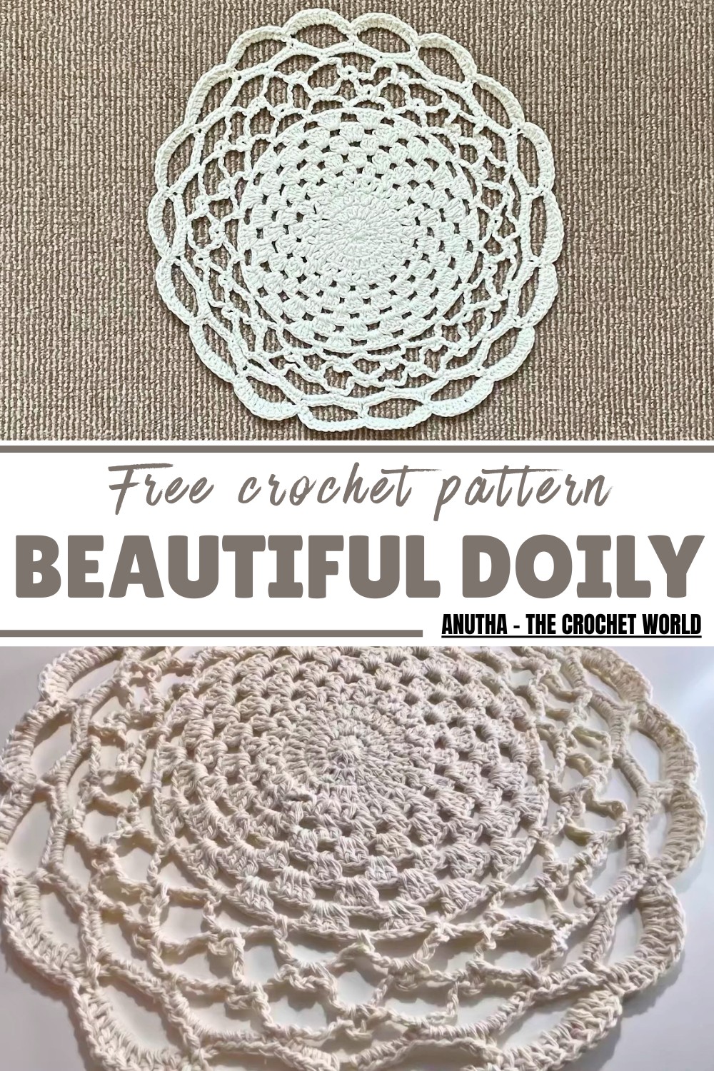 Guidance to Free Crochet Doily Pattern for Stylish Decorations - The ...