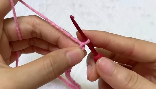 Beautiful Crochet Rose Pot Pattern 1