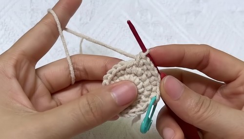 Beautiful Crochet Rose Pot Pattern 6