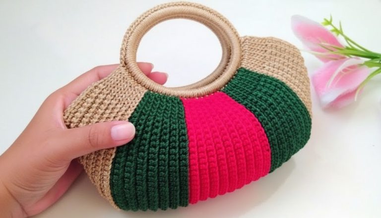 Beautiful Stylish Crochet Bag Pattern 10