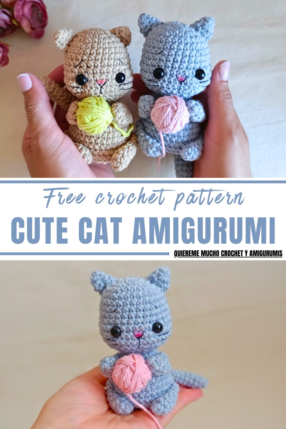 Crochet Cat Amigurumi Pattern