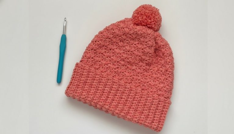 Crochet Double Brim Winter Hat Pattern 10