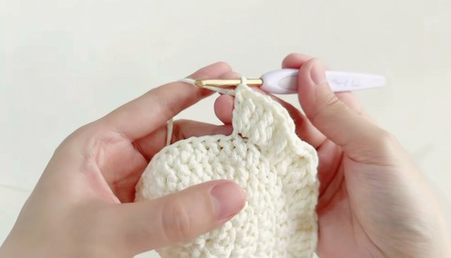 Crochet Dumpling Earphone Bag Pattern 6