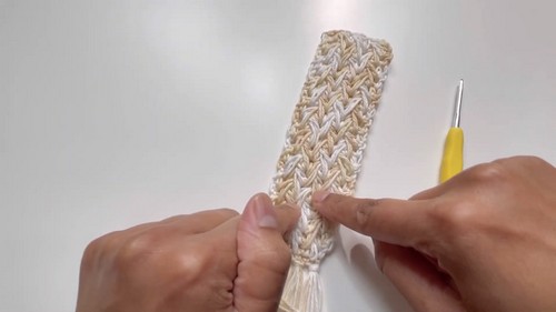 Crochet Feather Stitch Bookmark Pattern 8