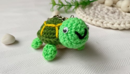Crochet Mini Turtle Amigurumi Pattern 10