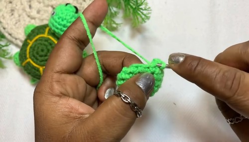 Crochet Mini Turtle Amigurumi Pattern 3