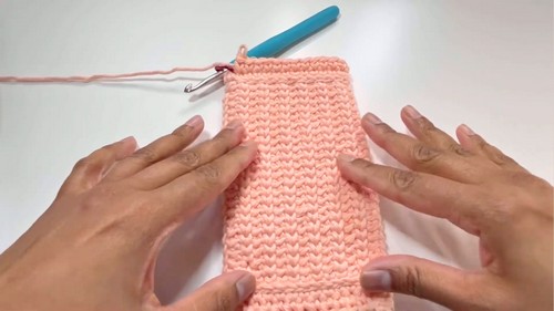 Crochet Mobile Phone Pouch Pattern 6