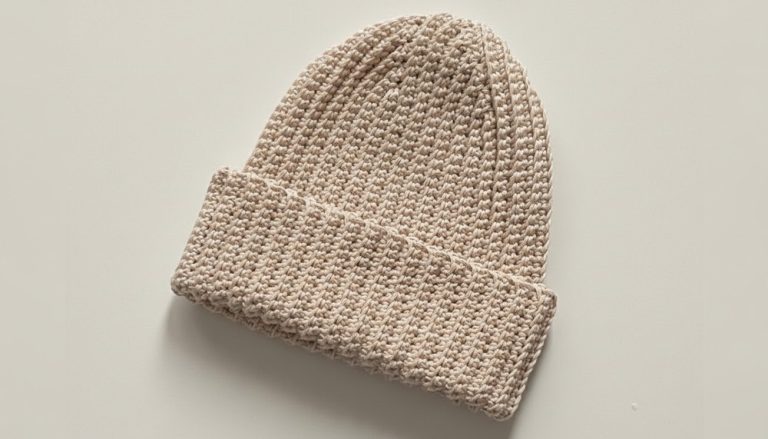Crochet Unisex Winter Hat Pattern 9