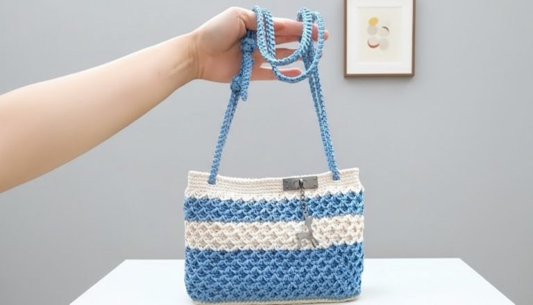 Cute Crochet Crossbody Bag Pattern 9
