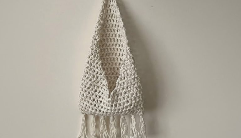Easy Crochet Hanging Basket Pattern 8