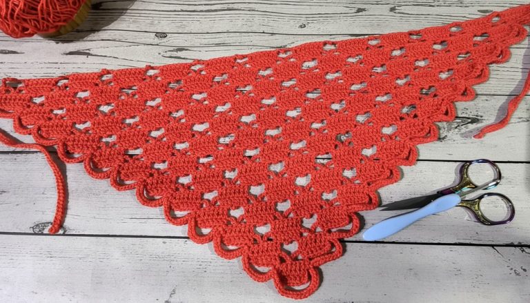 Super Crochet Bandana Pattern 9