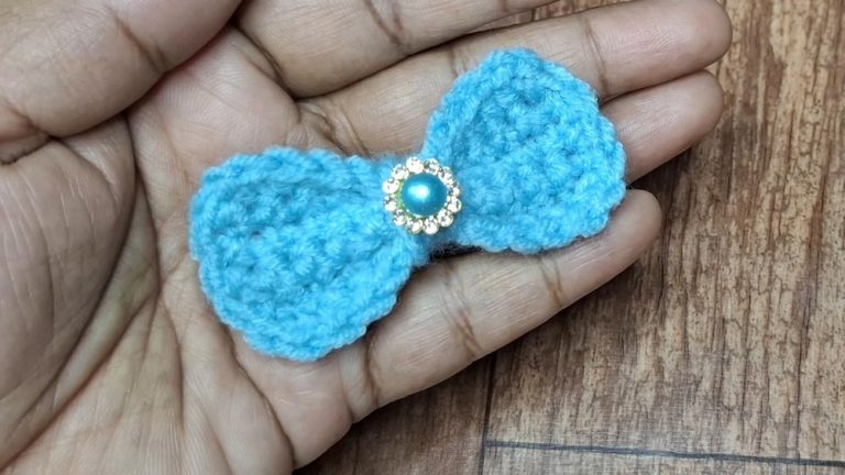 Wonderful Crochet Bow Pattern 9