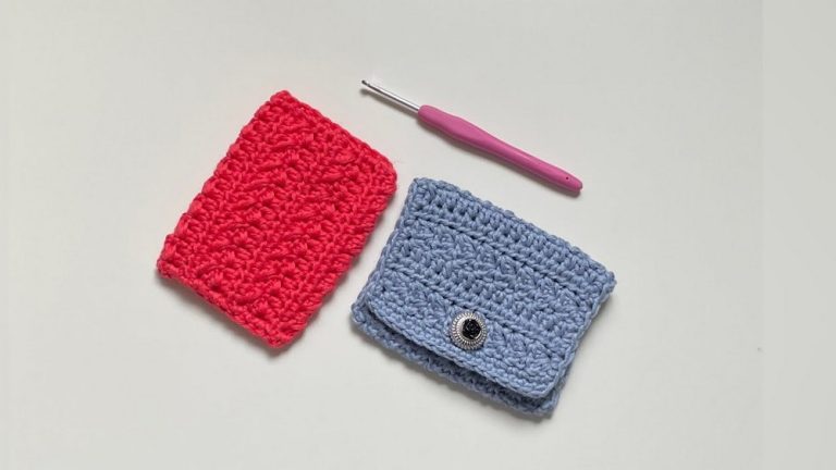 Wonderful Crochet Card Wallet Pattern 9