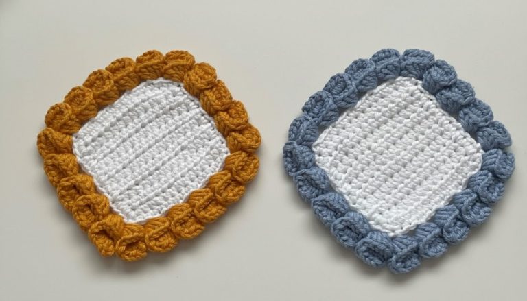 Wonderful Crochet Coaster Pattern 9