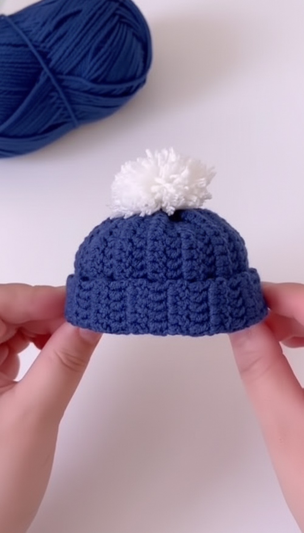 Beautiful Crochet Doll Hat Pattern 6