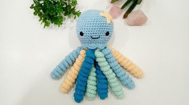 Colorful Crochet Octopus Amigurumi Pattern 11