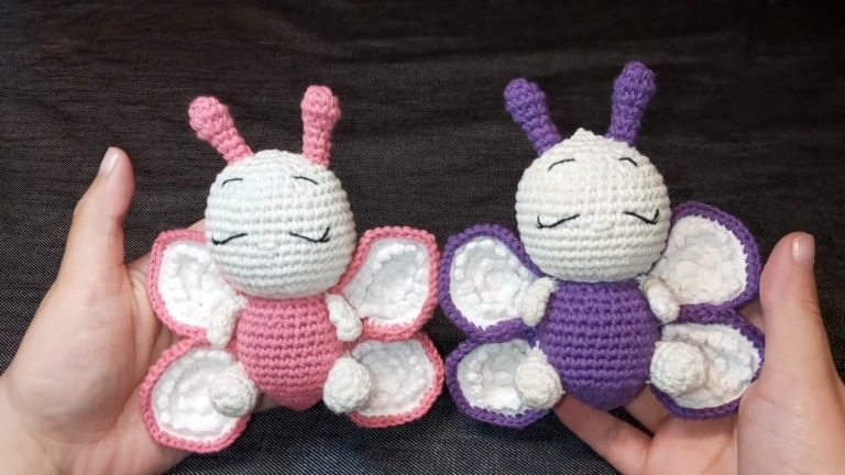 Crochet Butterfly Amigurumi Pattern 11