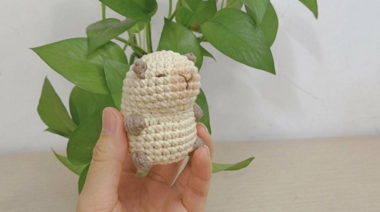 Crochet Capybara Amigurumi Pattern 11