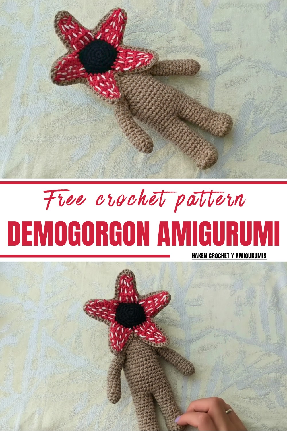 Crochet Demogorgon Amigurumi Pattern