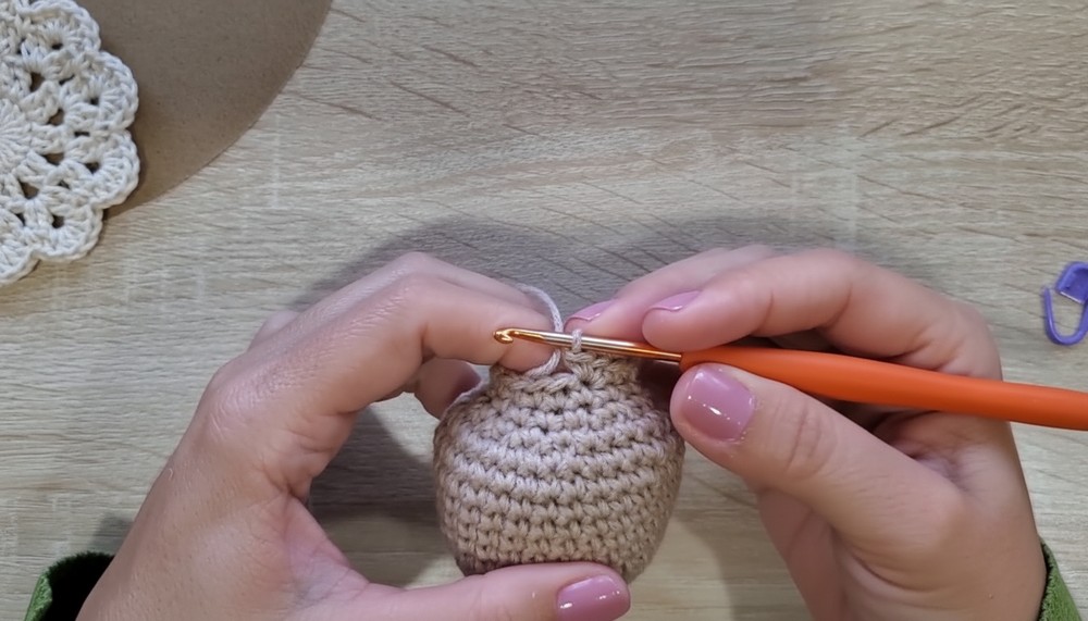 Crochet Dog Amigurumi Keychain Pattern 4