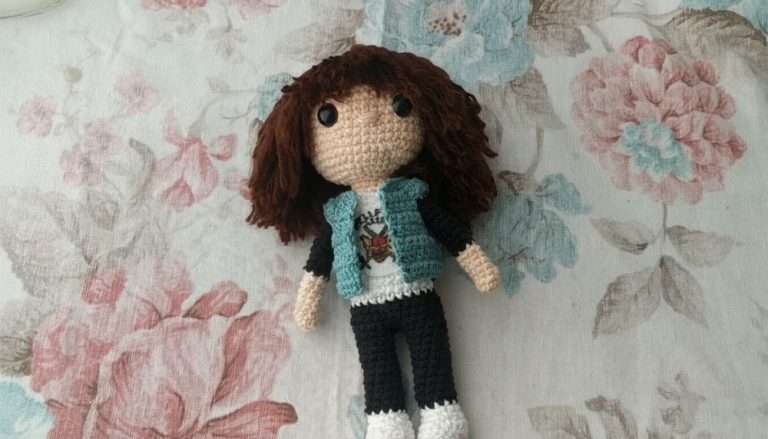 Crochet Eddie Munson Amigurumi Pattern 11