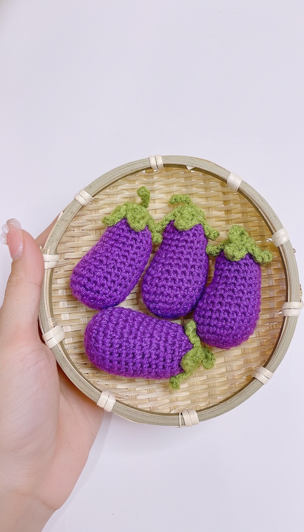 Crochet Eggplant Amigurumi Pattern 10