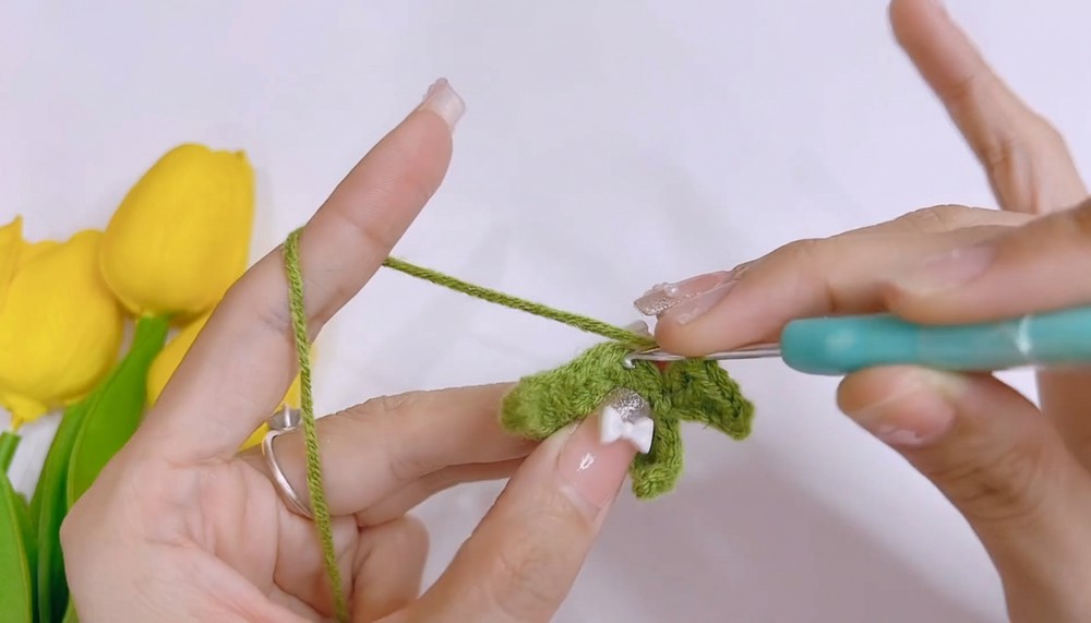 Crochet Eggplant Amigurumi Pattern 7