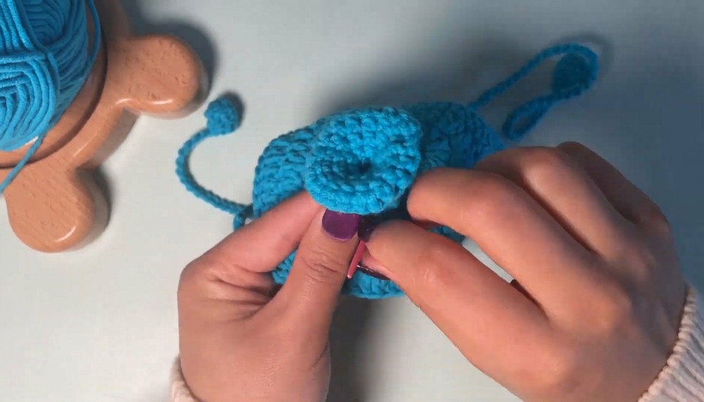 Crochet Mini Monster Hat For Pets Pattern 8
