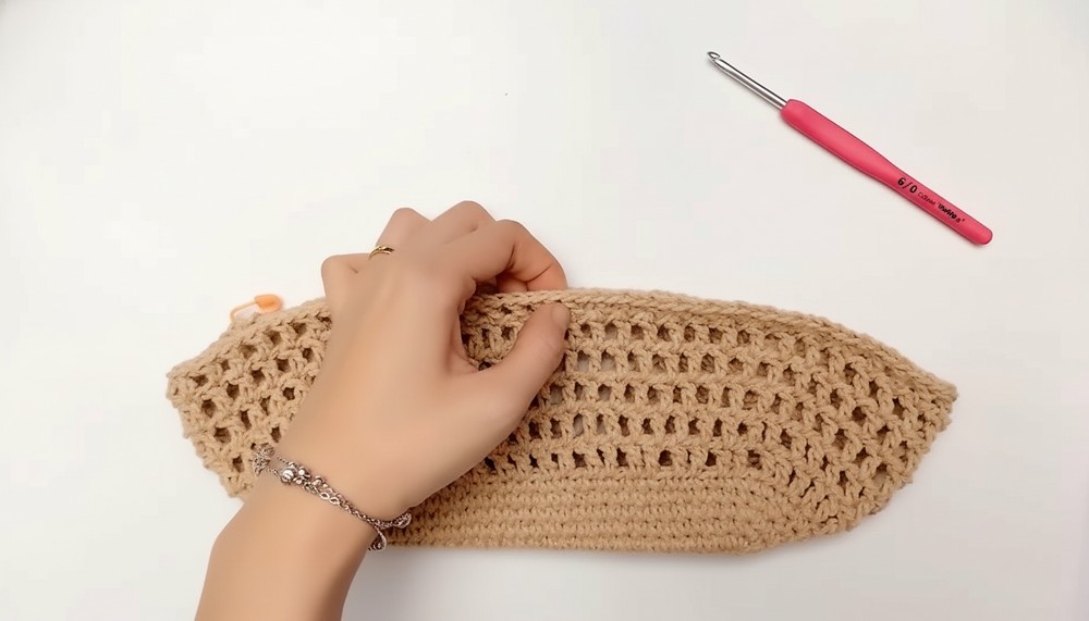 Crochet Net Bag Prada Inspired Pattern 6