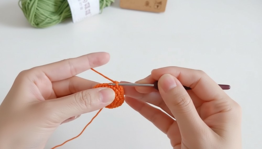 Crochet Persimmon Amigurumi Pattern 3