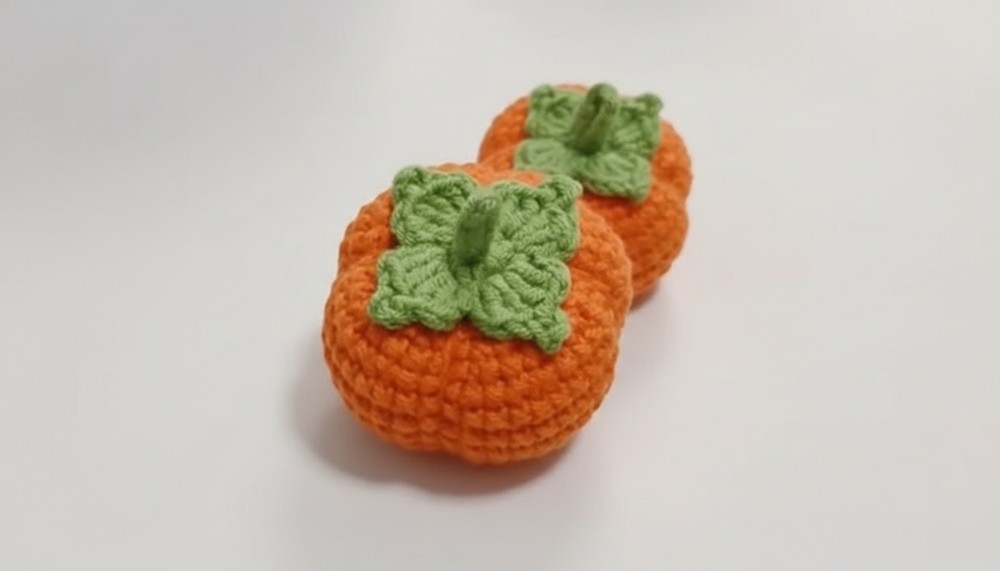 Crochet Persimmon Amigurumi Pattern 8