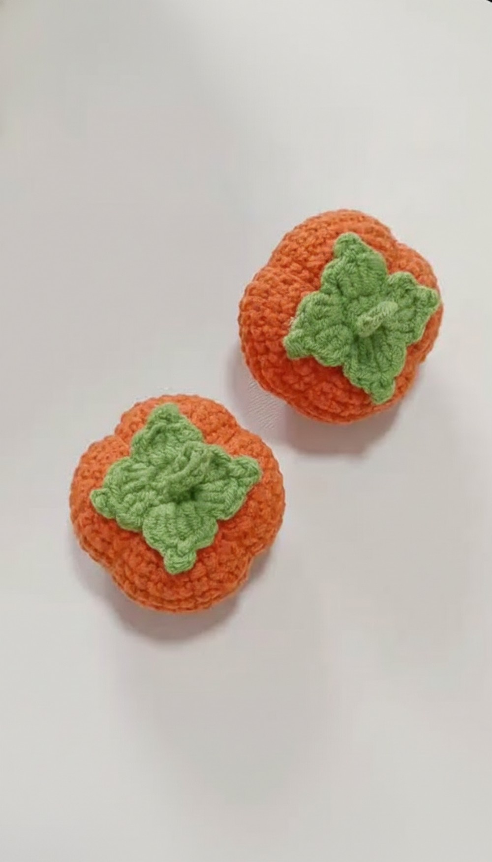 Crochet Persimmon Amigurumi Pattern 9