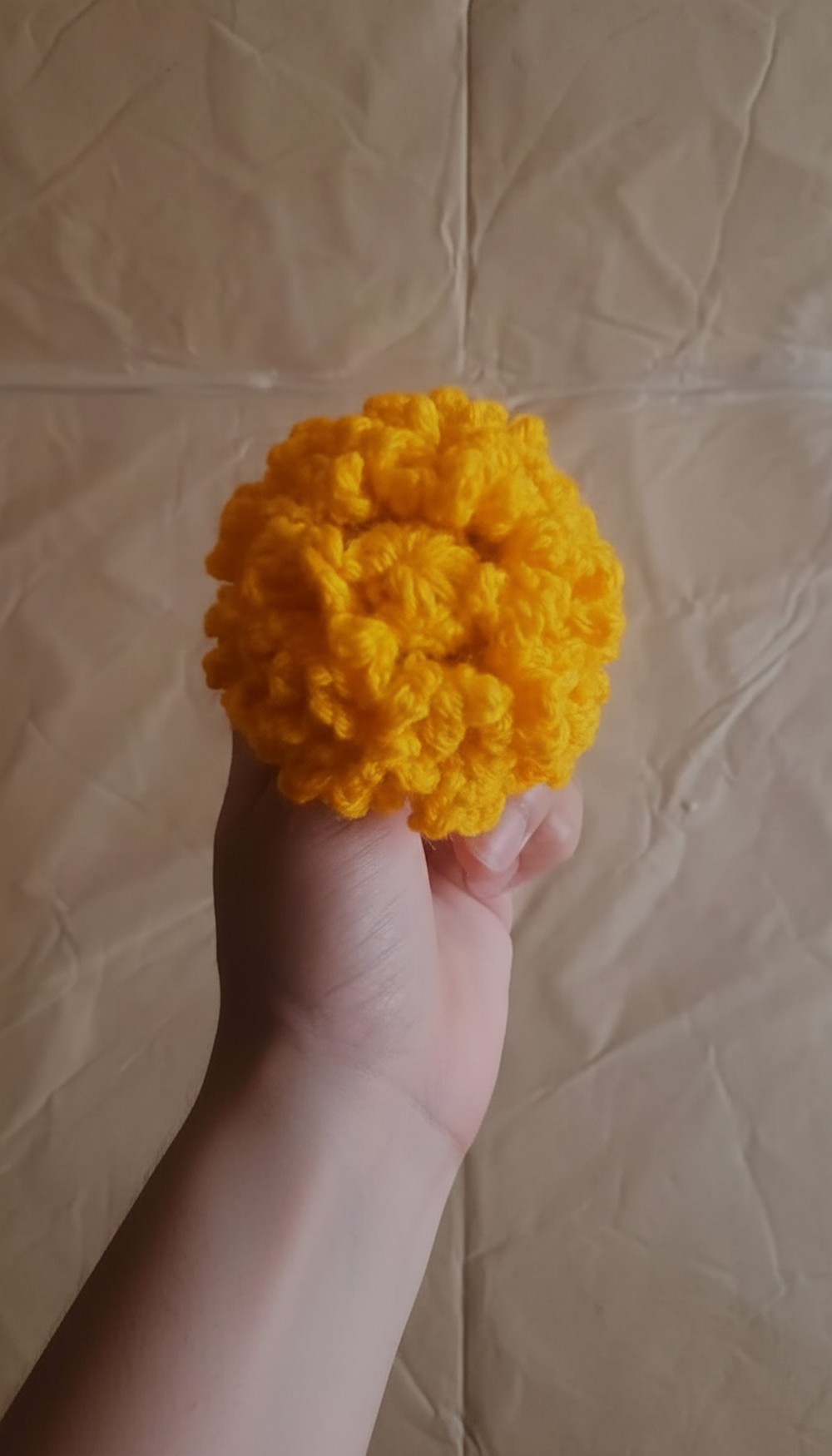 Cute Crochet Marigold Flower Pattern 8