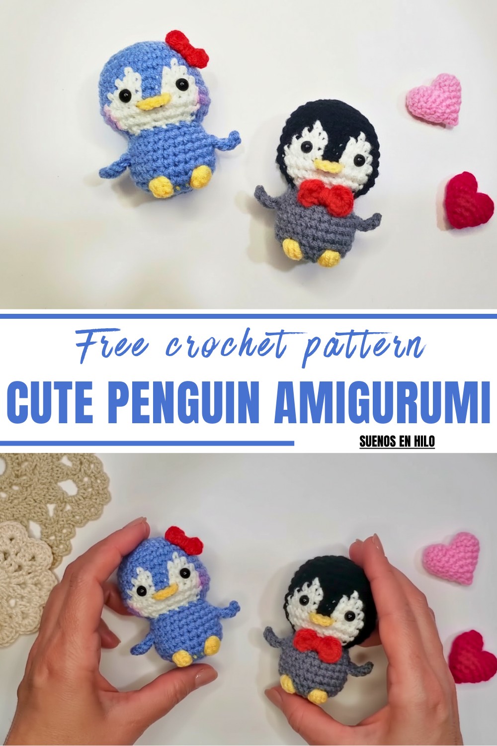 Cute Crochet Penguin Amigurumi Pattern