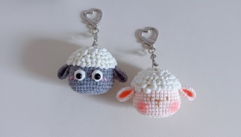 Cute Crochet Sheep Amigurumi Pattern 11