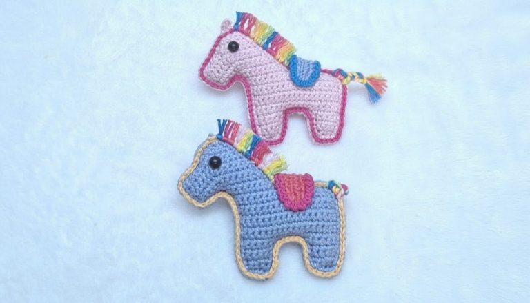 Handmade Crochet Horse Pattern 10