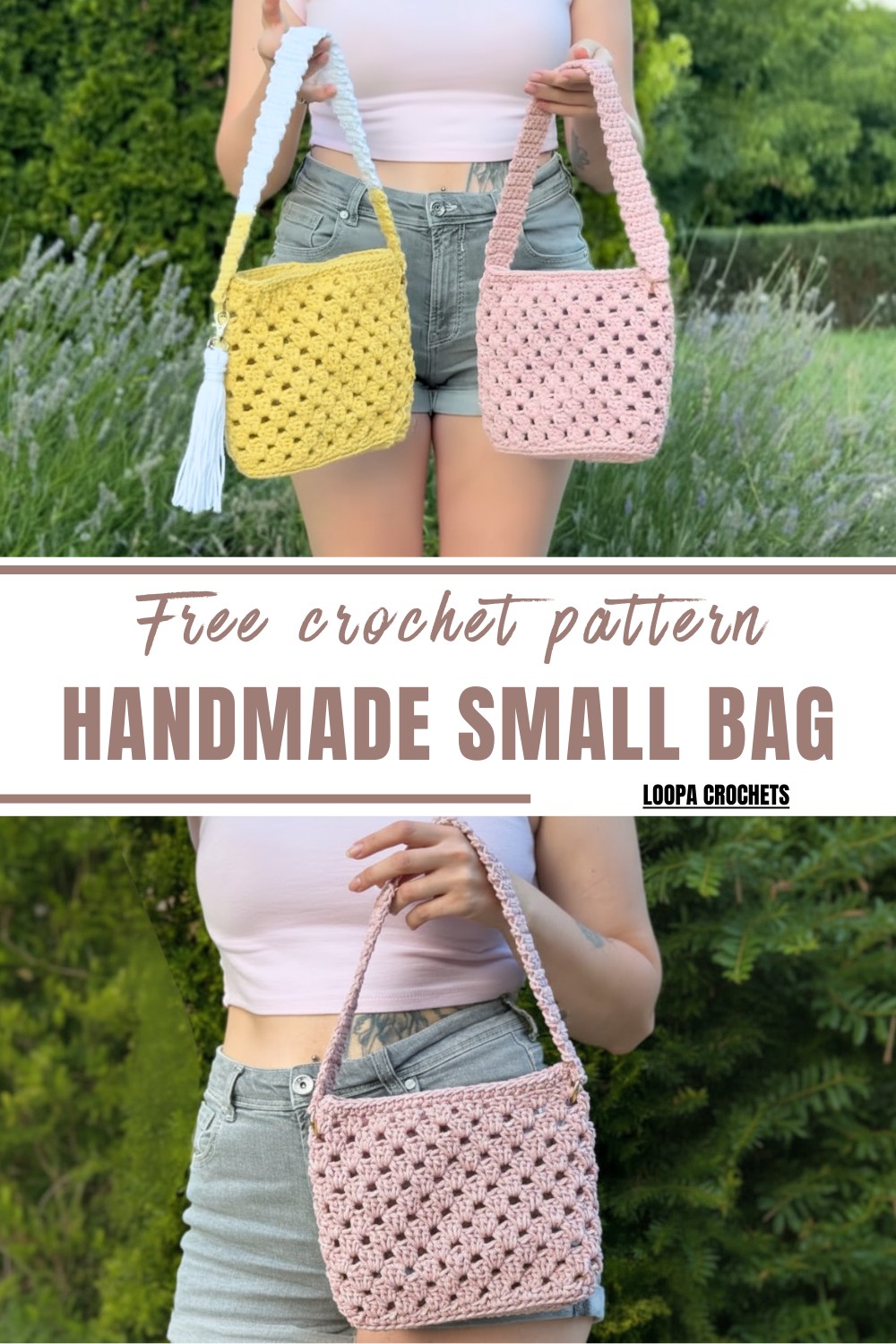 Handmade Crochet Small Bag Pattern