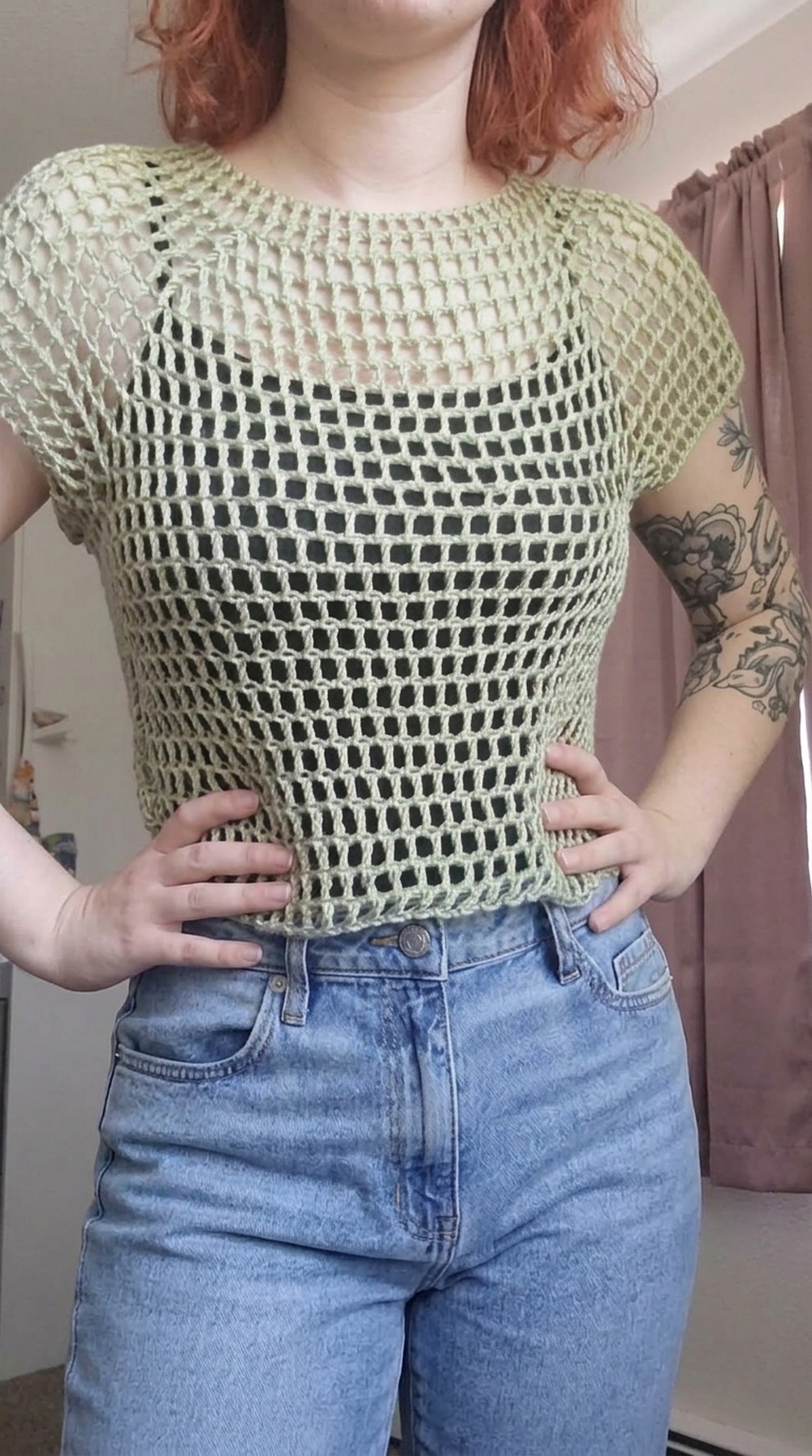 How to Crochet Mesh Top Pattern Everyone Will Love - The Newlywed