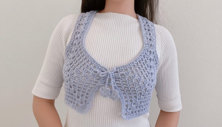 Aesthetic Crochet Top Pattern 8