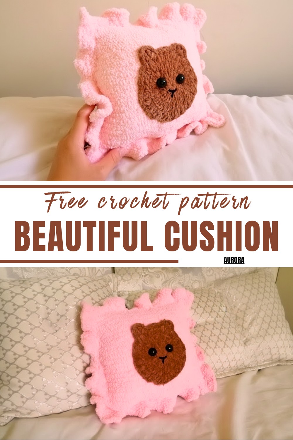 Beautiful Crochet Cushion Pattern